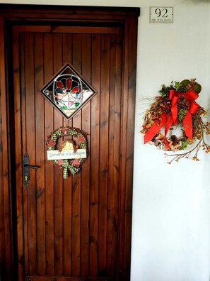 Interior entrance