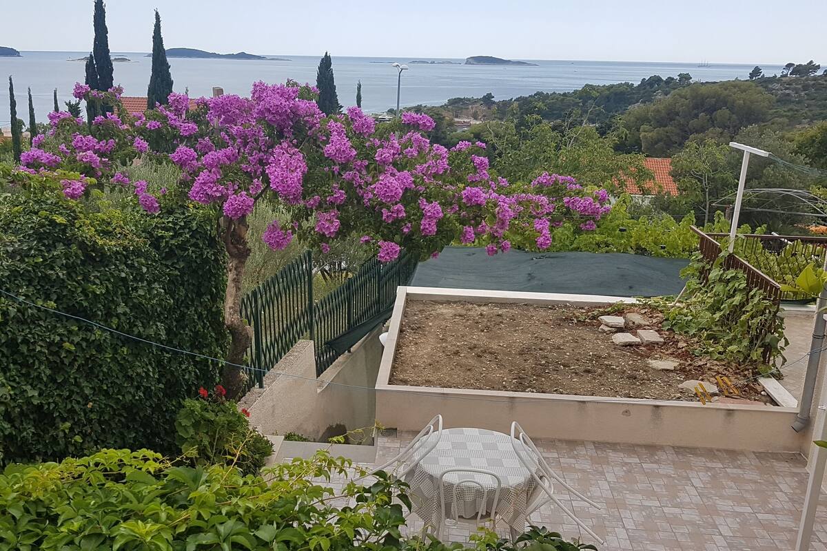 Estúdio, terraço, vista para o mar (1) | Terraço/pátio