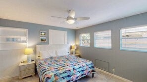 4 chambres, fer et planche à repasser, accès au Wi-Fi (inclus)