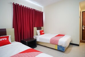 Free WiFi, bed sheets
