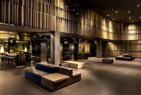 Sala de estar en el lobby