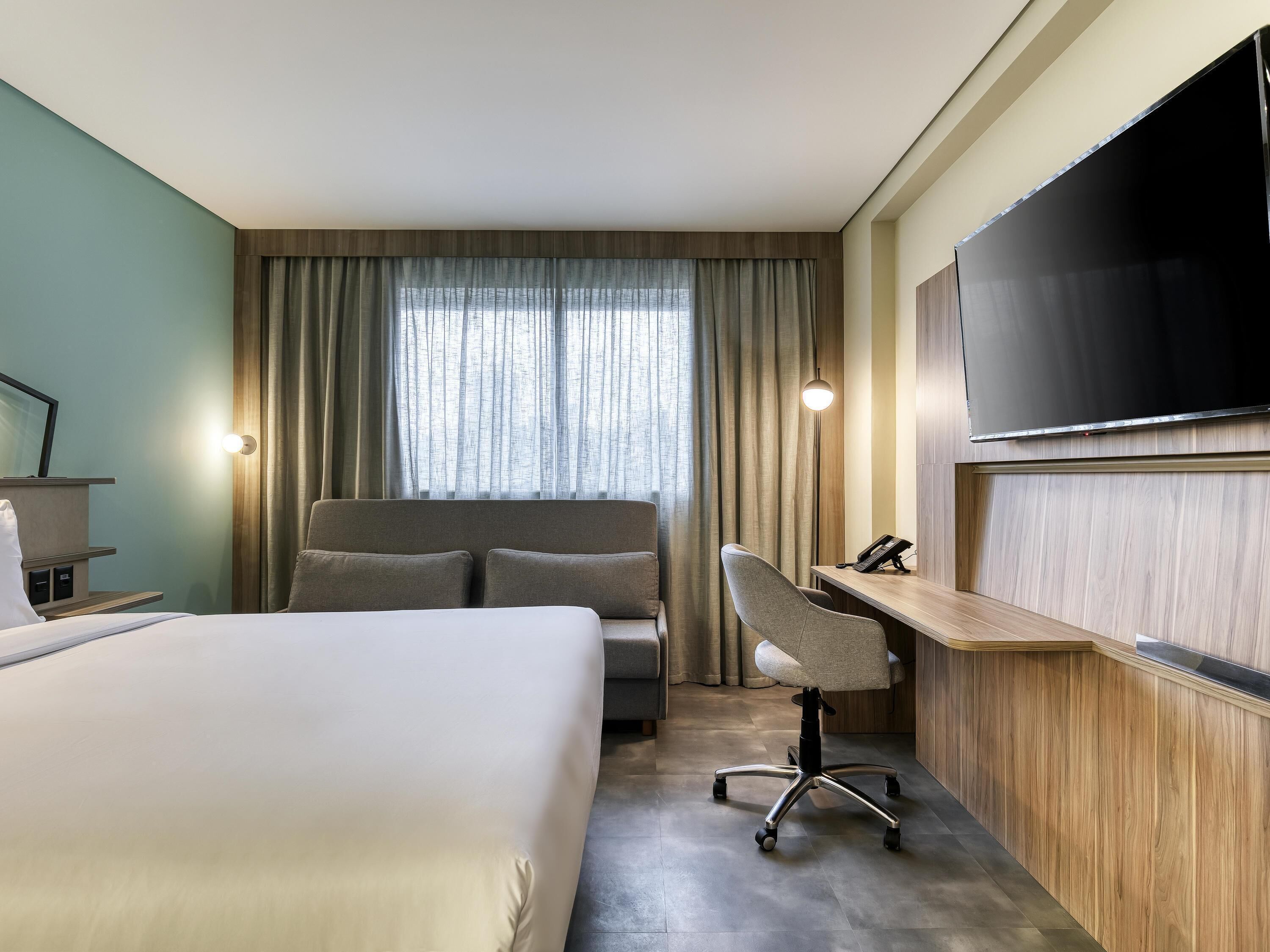 Superior Room, 1 Queen Bed with Sofa bed | Minibar, in-room safe, free WiFi, bed sheets