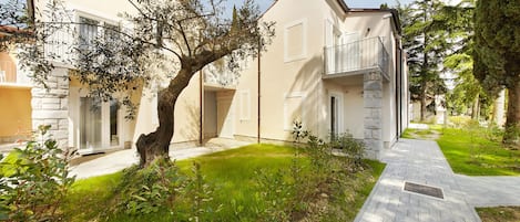 Voorkant van accommodatie