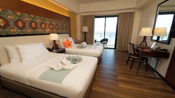 1 bedroom, down comforters, Select Comfort beds, individually decorated