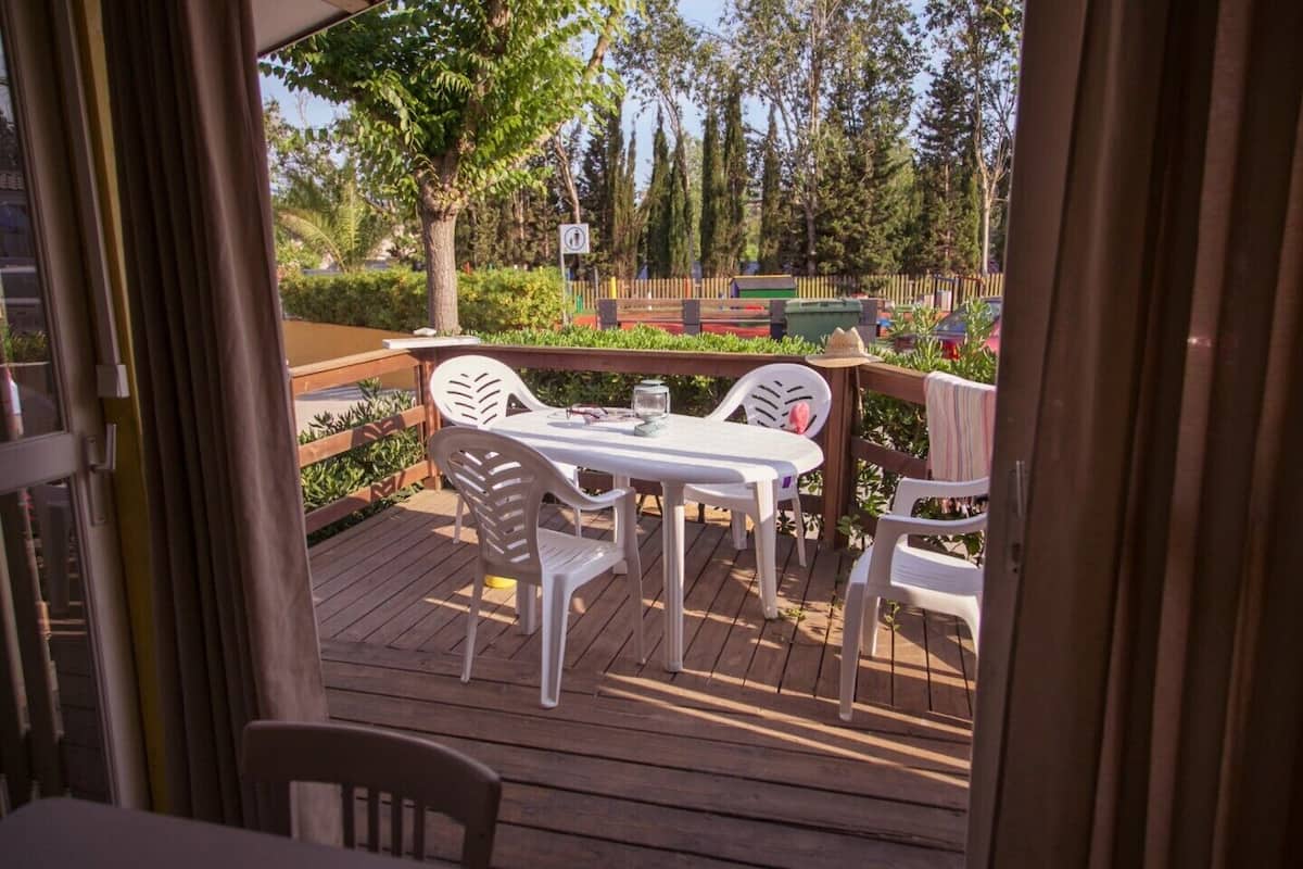 Familie bungalow | Terras