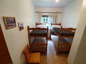 Economy Quadruple Room, Shared Bathroom