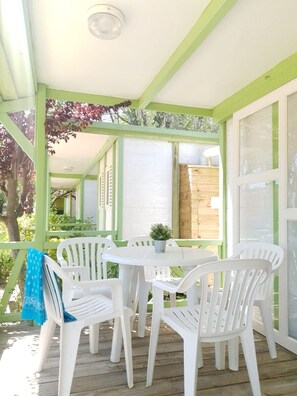 Familie bungalow | Terras