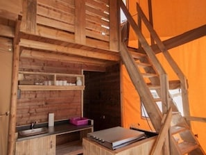 Glamping (Loft) | Living area - Camping Sènia Caballo de Mar (Pineda de Mar)