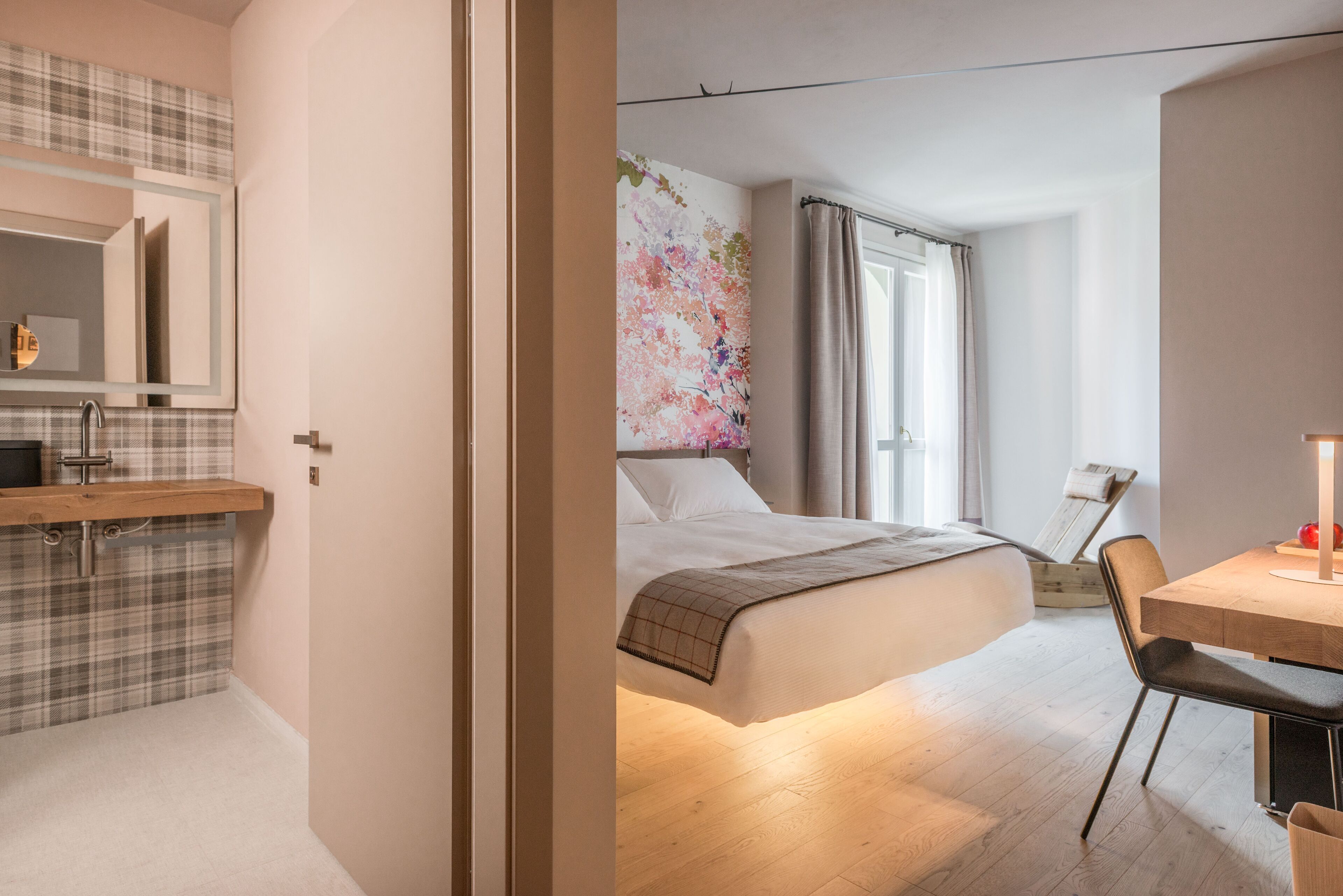 free minibar, in-room safe, blackout curtains, soundproofing