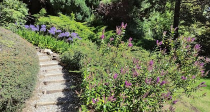 Arrayanes house with coastline and beautiful views of Lake Nahuel Huapi