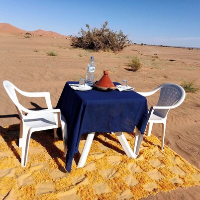 Bivouac Erg Merzouga - Campsite