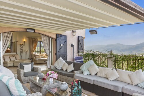5 Bedroom Sea View Villa near Cannes, Provence-Cote d`Azur, France