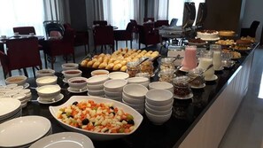Frokostbuffé er inkludert hver dag