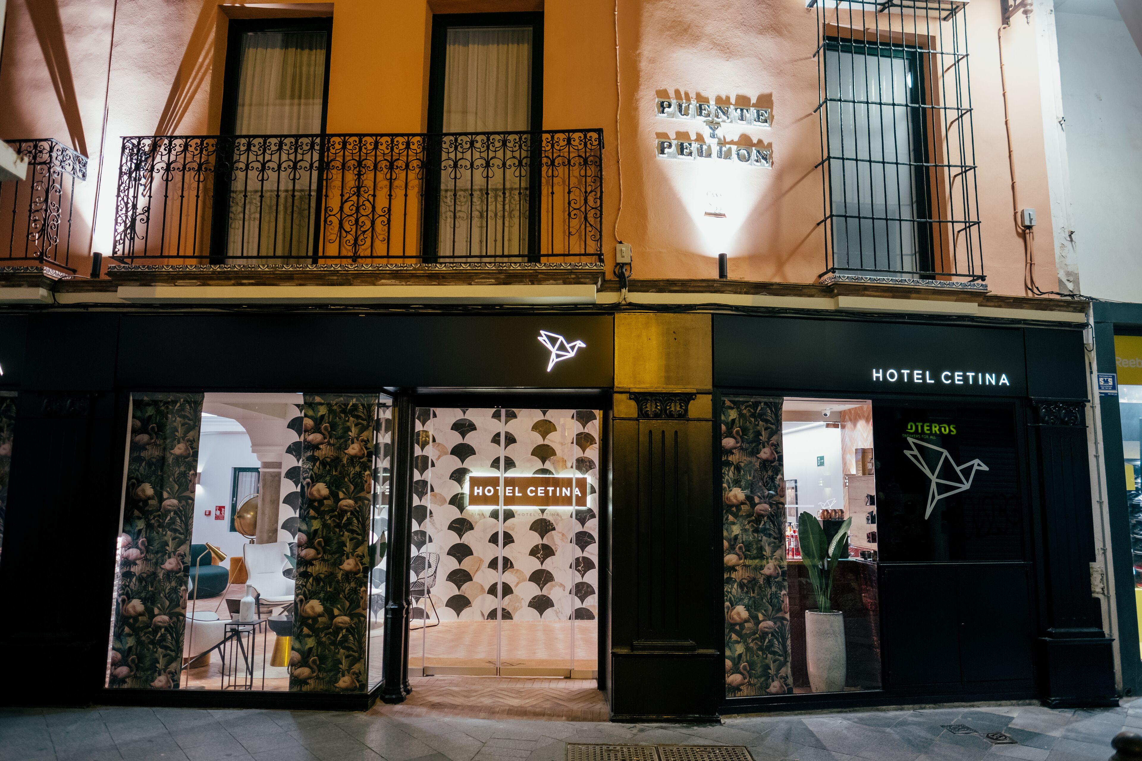 front of property – evening/night