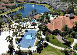 Luxury Villa, Multiple Bedrooms, Private Pool | Courtyard view - 7 Bedroom Villa, Private Pool, Resort Amenities (Kissimmee)