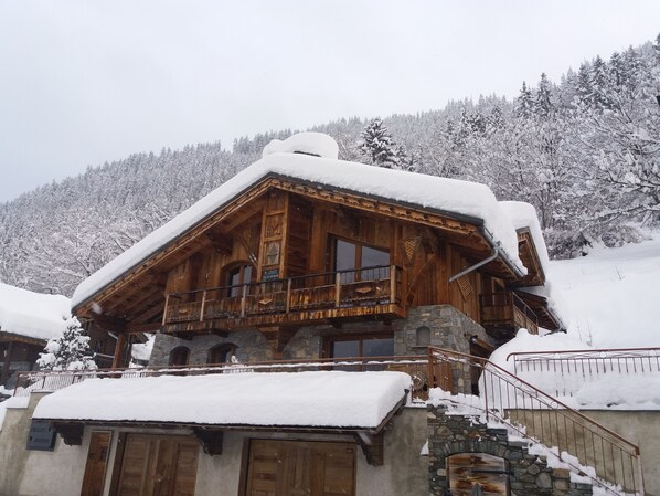 Exterior - New apartment 8 people in chalet in Champagny / La Plagne (Champagny-en-Vanoise)