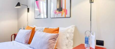 1 soverom, strykejern/-brett, wi-fi (inkludert) og sengetøy