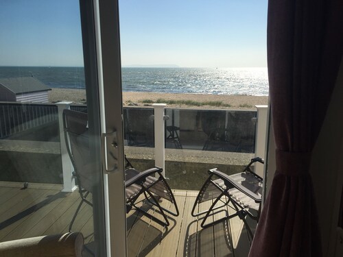 'The Shed', A luxury lodge with a view, Sandhills Holiday Park Mudeford