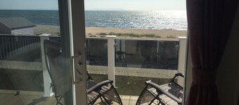 'The Shed', A luxury lodge with a view, Sandhills Holiday Park Mudeford