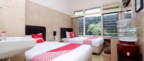 Standard Twin Room | 1 bedroom, desk, free WiFi, bed sheets