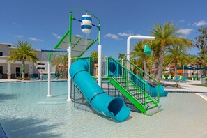 Toboggan aquatique