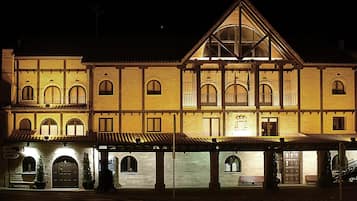Front of property – evening/night