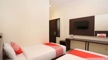 Phòng 2 giường đơn Deluxe | Bàn, phòng cách âm, truy cập Internet không dây miễn phí