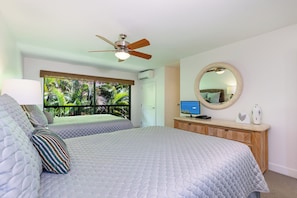 2 habitaciones, tabla de planchar con plancha, cuna de viaje y wifi 