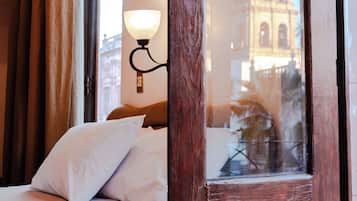 Superior-Doppelzimmer | Schreibtisch, Verdunkelungsvorhänge, Bügeleisen/Bügelbrett, Bettwäsche