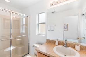 House, 4 Bedrooms, Private Pool (3 Bathrooms) | Bathroom | Hair dryer, towels, soap, toilet paper - Taragon by VillaDirect (Kissimmee)