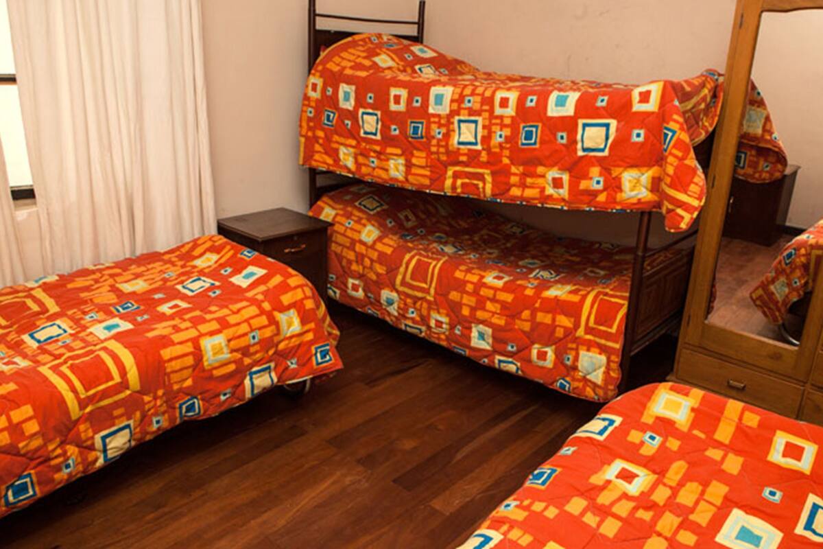 Economy Quadruple Room, Shared Bathroom