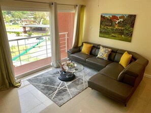 Flat-screen TV, Netflix, streaming services