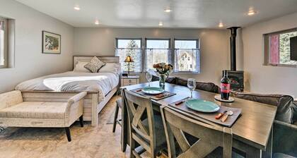 Cozy Mountain Studio By Main Street & Hot Springs!