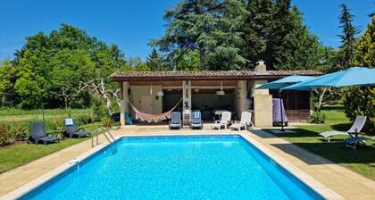 Atemberaubende Domaine, beheizter Pool und große Gärten, Mirepoix 4 km, Carcassonne 35 km