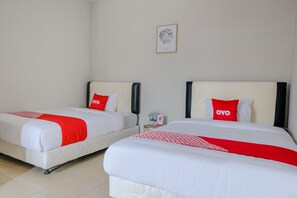 Phòng 2 giường đơn Deluxe | Truy cập Internet không dây miễn phí, bộ trải giường 