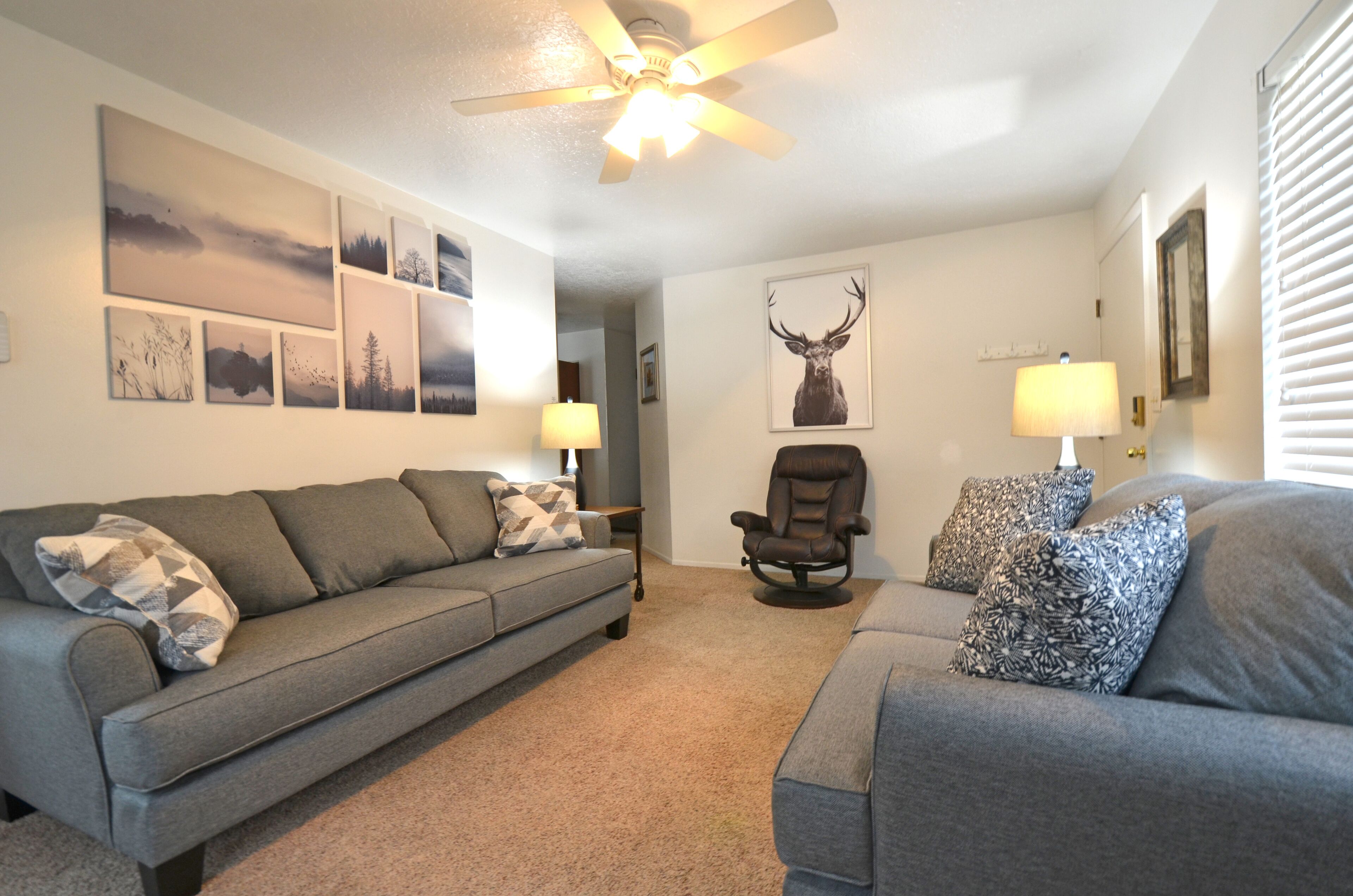 Six bedrooms with lots of space and close to everything