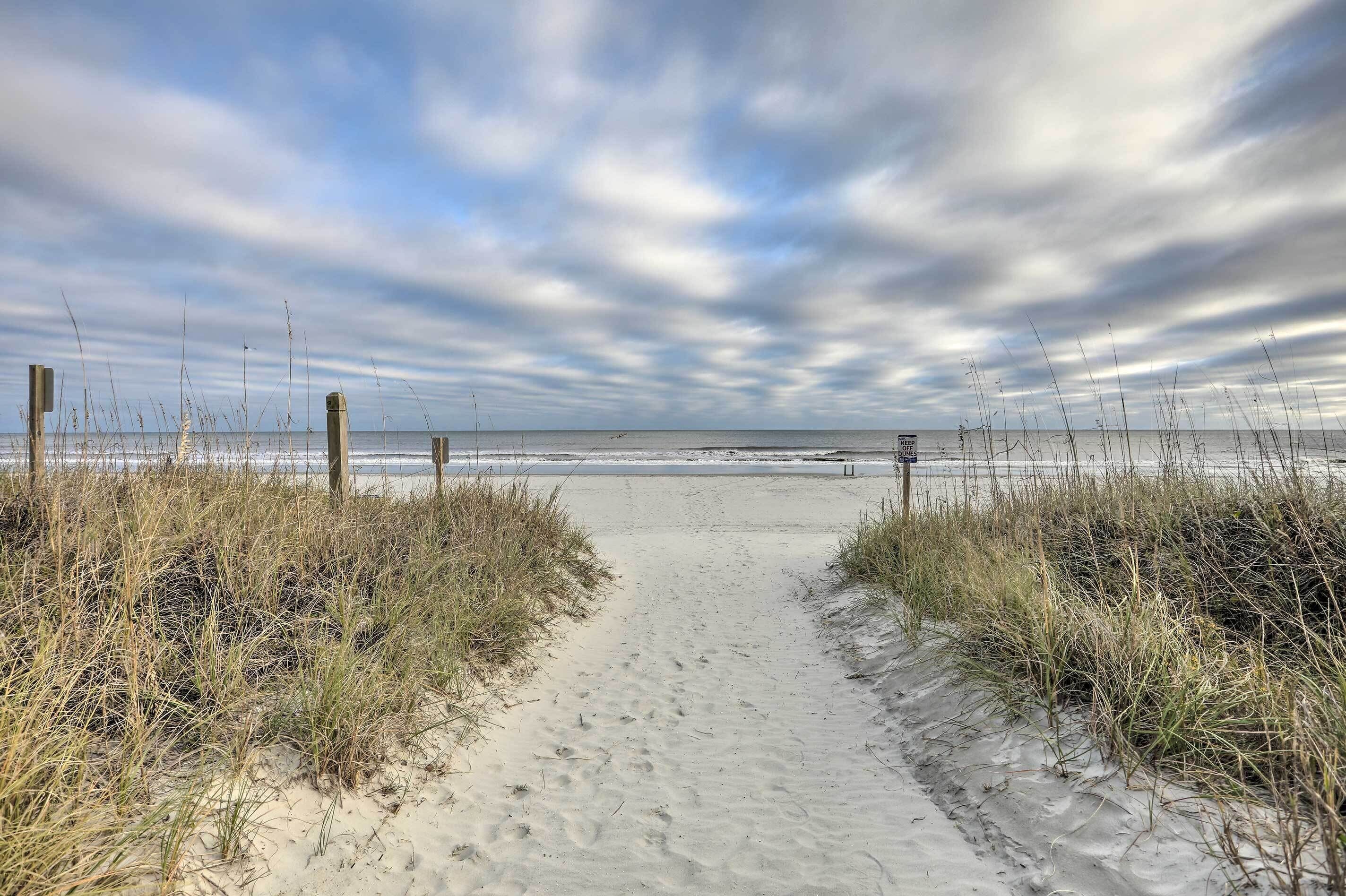 Beach nearby
