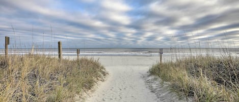Beach nearby