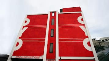 Façade de l’hébergement