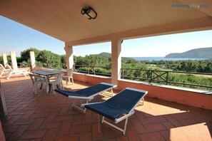 Outdoor dining - Villa Manuela - Trilocale Vista Mare (Capoliveri)