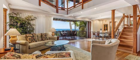 TV, DVD player, books