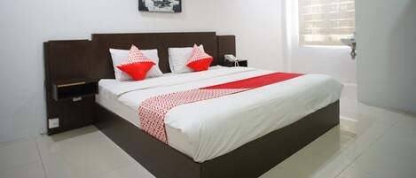 Kamar Double Deluks | Wi-Fi gratis dan seprai linen