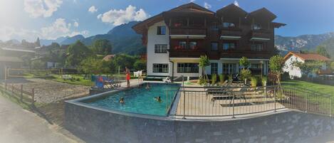 Una piscina climatizada