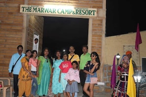 Reception - The Marwar Camp (Jaisalmer)