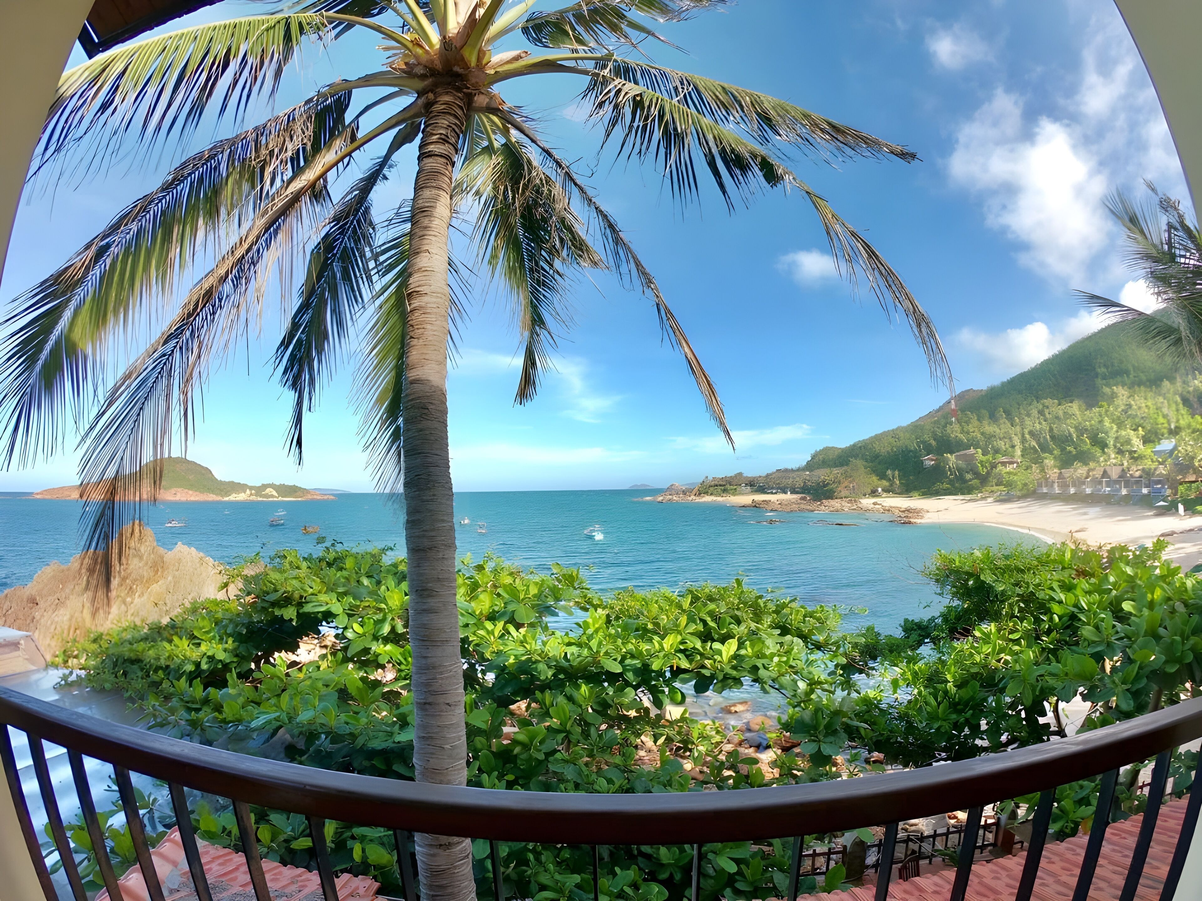 Vue sur la plage/l’océan