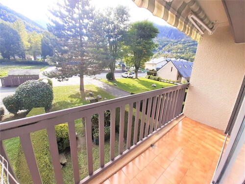 Appartement T2 à Saint-Lary pour 6 personnes avec balcon, exposition sud, parking et casier à skis