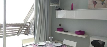 Studio for 4 in Piau-Engaly with balcony and slope view