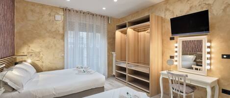 1 habitación, tabla de planchar con plancha, wifi y ropa de cama