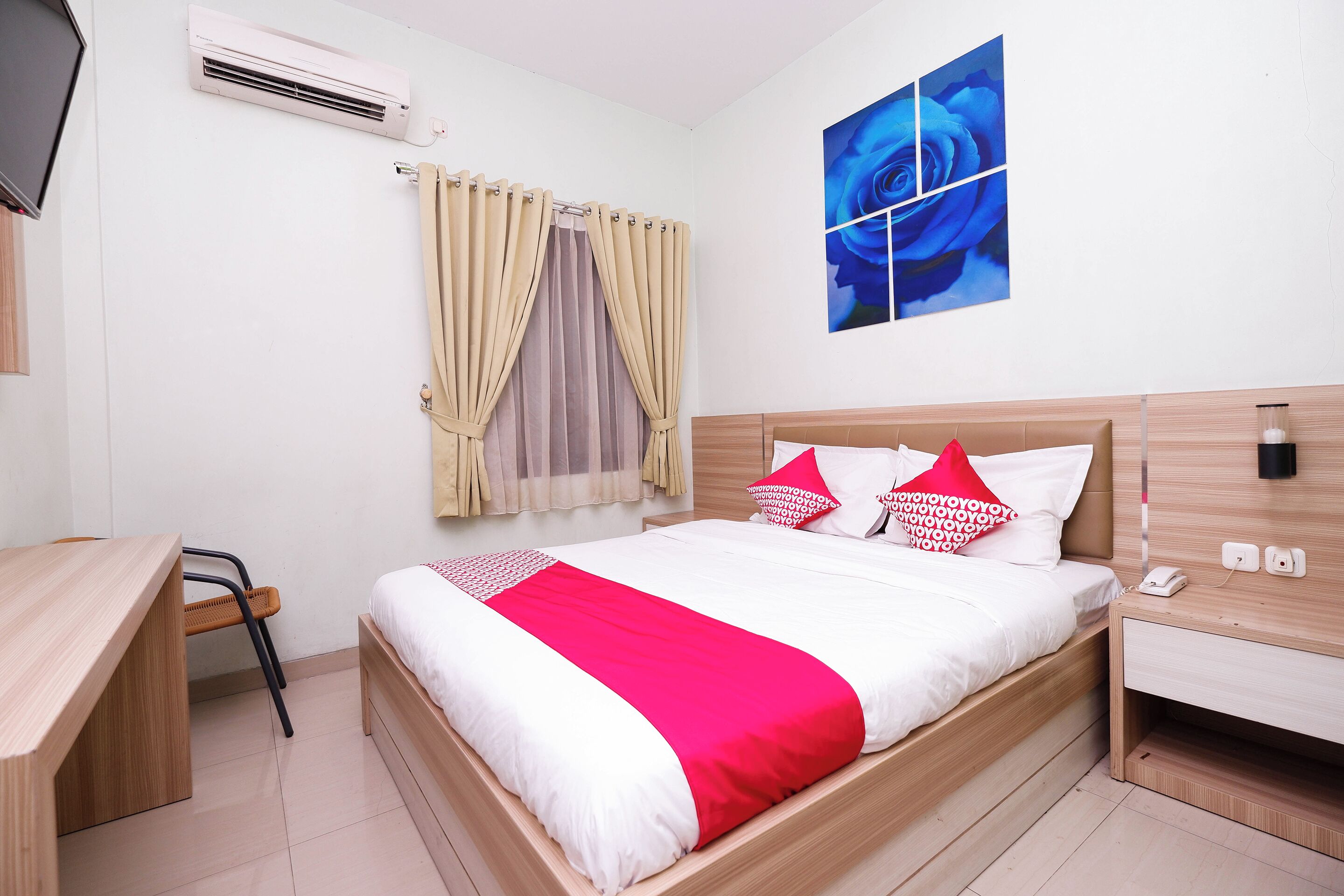 Deluxe-Doppelzimmer | Schreibtisch, kostenloses WLAN, Bettwäsche