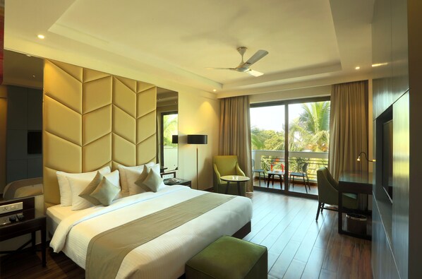 Deluxe Double Room | Premium bedding, minibar, in-room safe, individually furnished - Resort The Lohias (Candolim)